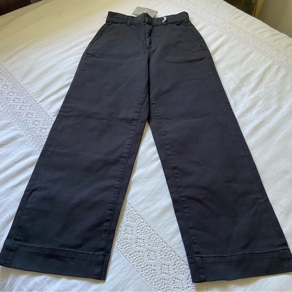 Everlane The Organic Wide-Leg Pant - Picture 10 of 14